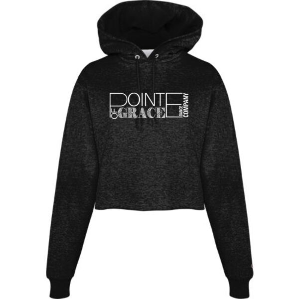 Champion Women's Printed Cropped Hoodie Thumbnail